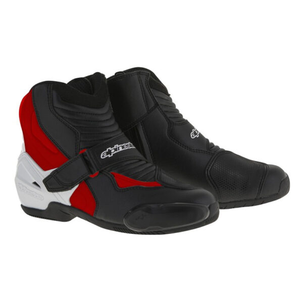 Alpinestars SMX-1 R Boots Black White Red