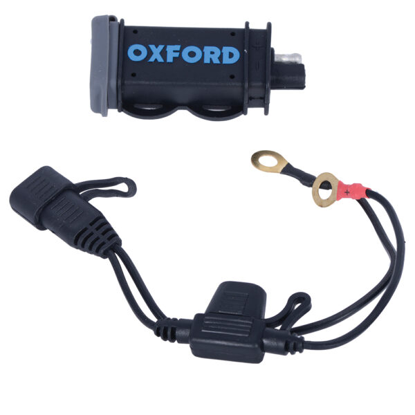 Oxford USB 2.1Amp Fused power charging kit