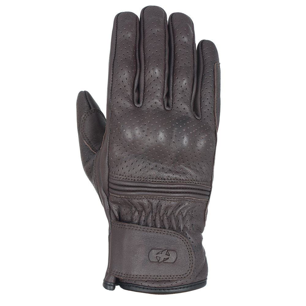 Oxford Holbeach Short Leather Gloves Brown