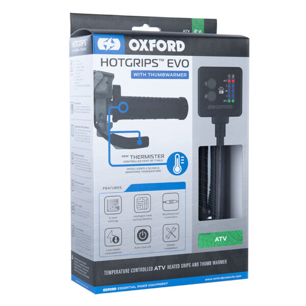 Oxford Hotgrips EVO ATV  thumb warmerTemperature controlled