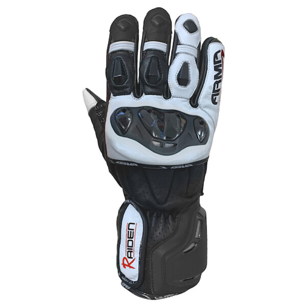 ARMR Raiden S950 Gloves - Black/White